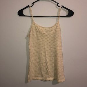 Polka dot tank top